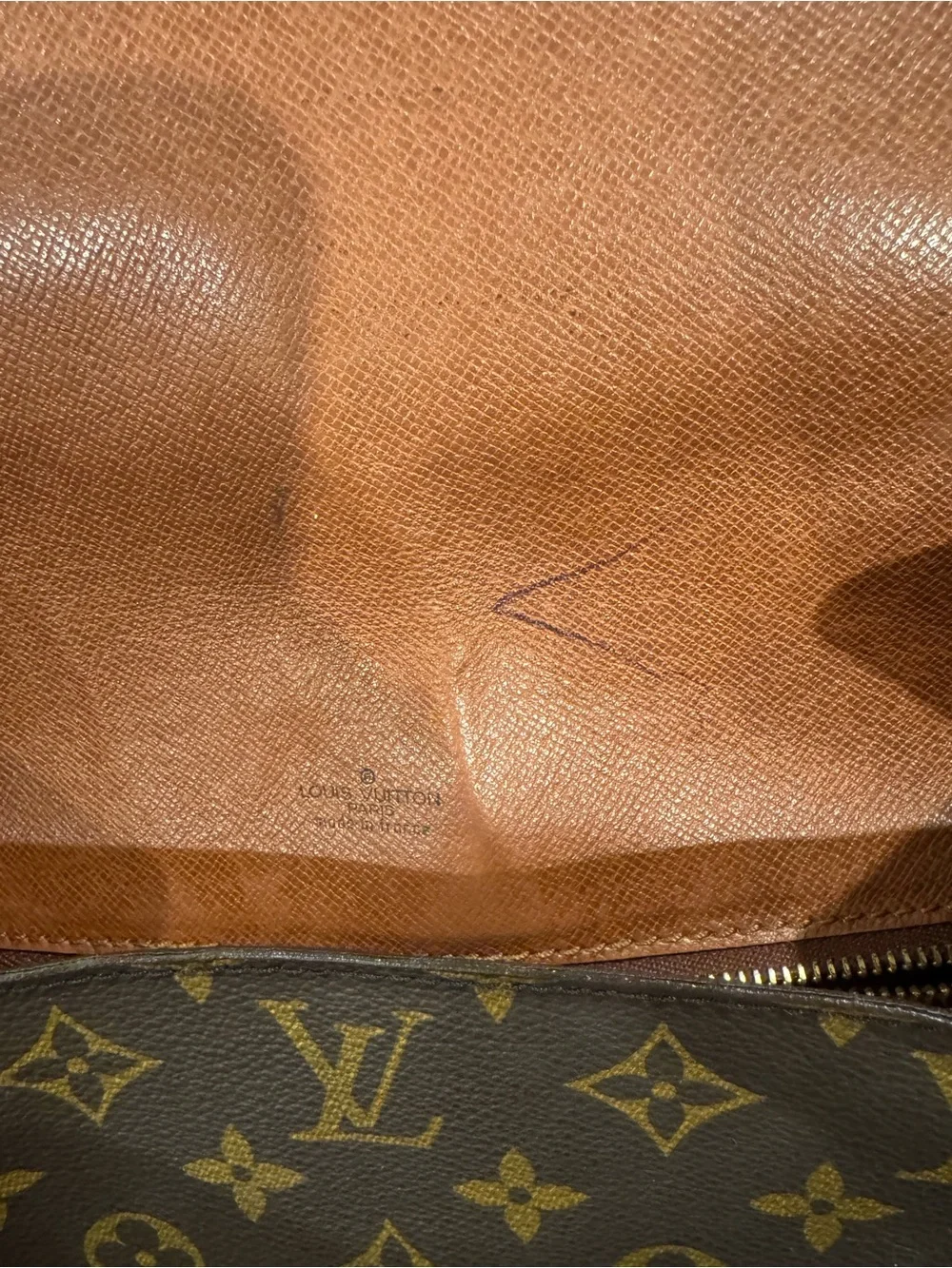 Louis Vuitton Brown Monogram Fringe Crossbody